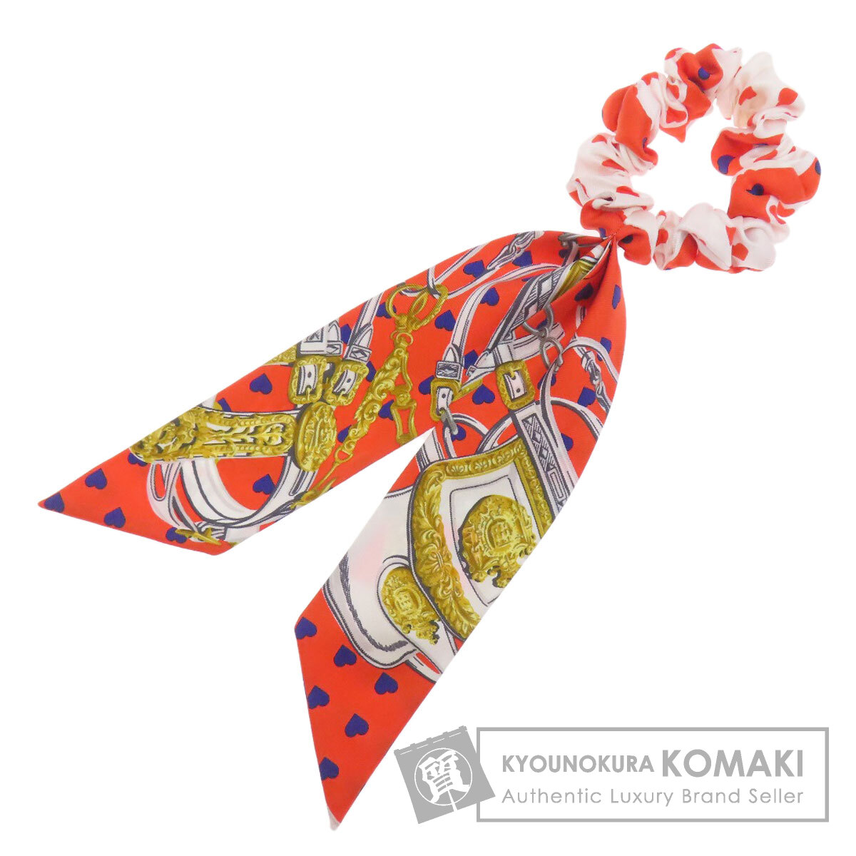 エルメス シュシュ ベッラ ヘアアクセサリー シルク レディース 【中古】【HERMES】