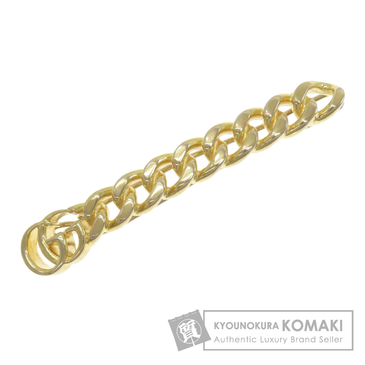 グッチ ダブルG バレッタ 金属製 レディース 【中古】【GUCCI】