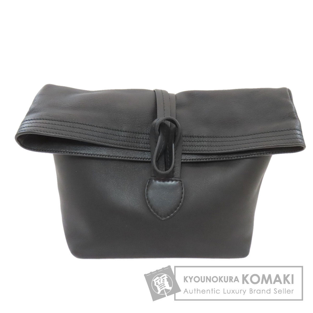 メゾン・マルジェラ ロゴ セカンドバッグ ラムスキン レディース 【中古】【MaisonMargiela】|ブランド京の蔵小牧【最安挑戦!】
