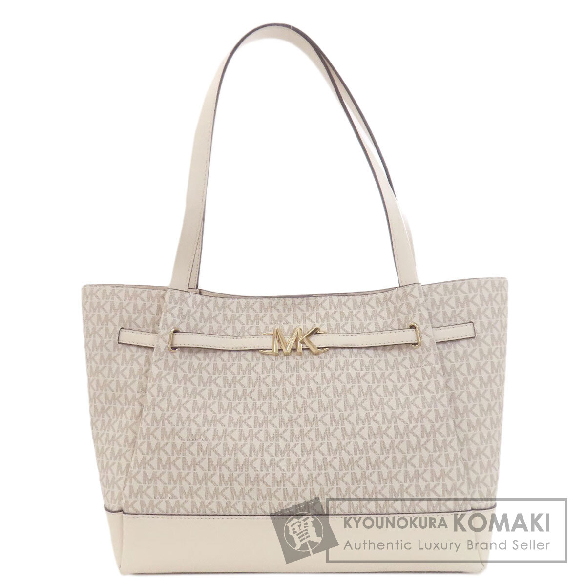 マイケルコース MKシグネチャー トートバッグ PVC レディース 【中古】【Michael Kors】
