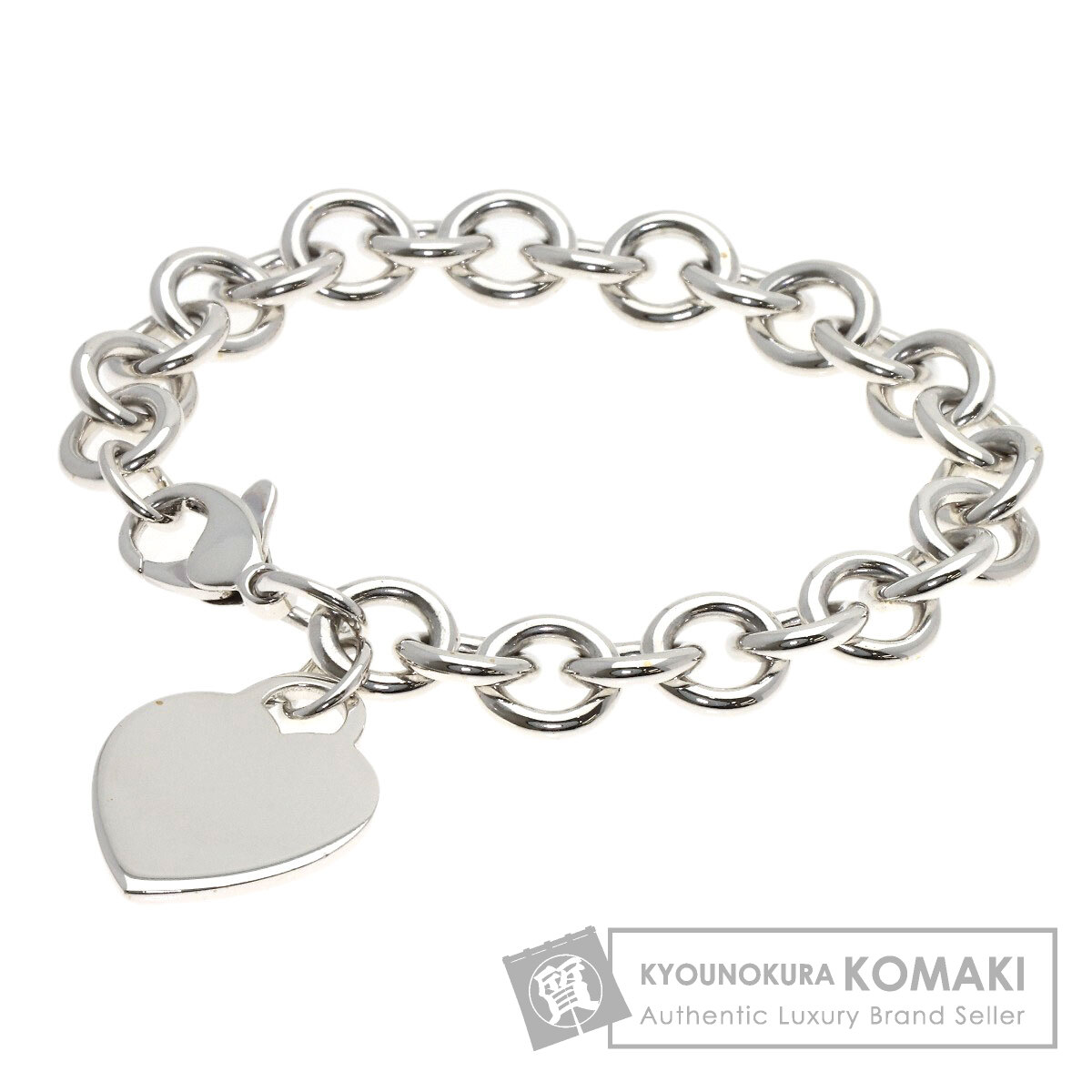 ティファニー リターン トゥ ティファニー ハートタグ ブレスレット シルバー レディース 【中古】【TIFFANY&Co.】