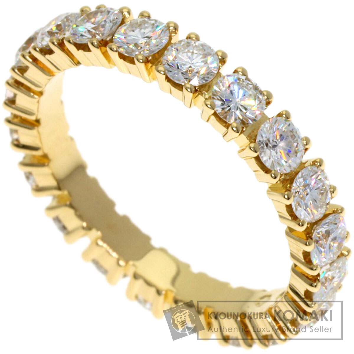 カルティエ ディスティネ ダイヤモンド #47 リング・指輪 K18イエローゴールド レディース 【中古】【CARTIER】