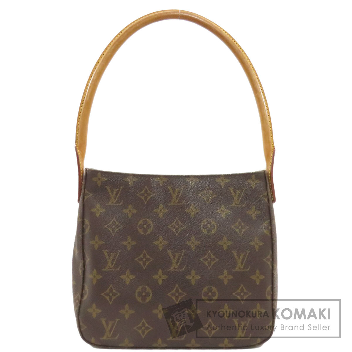 ルイヴィトン M51146 ルーピングMM ハンドバッグ モノグラムキャンバス レディース 【中古】【LOUIS VUITTON】