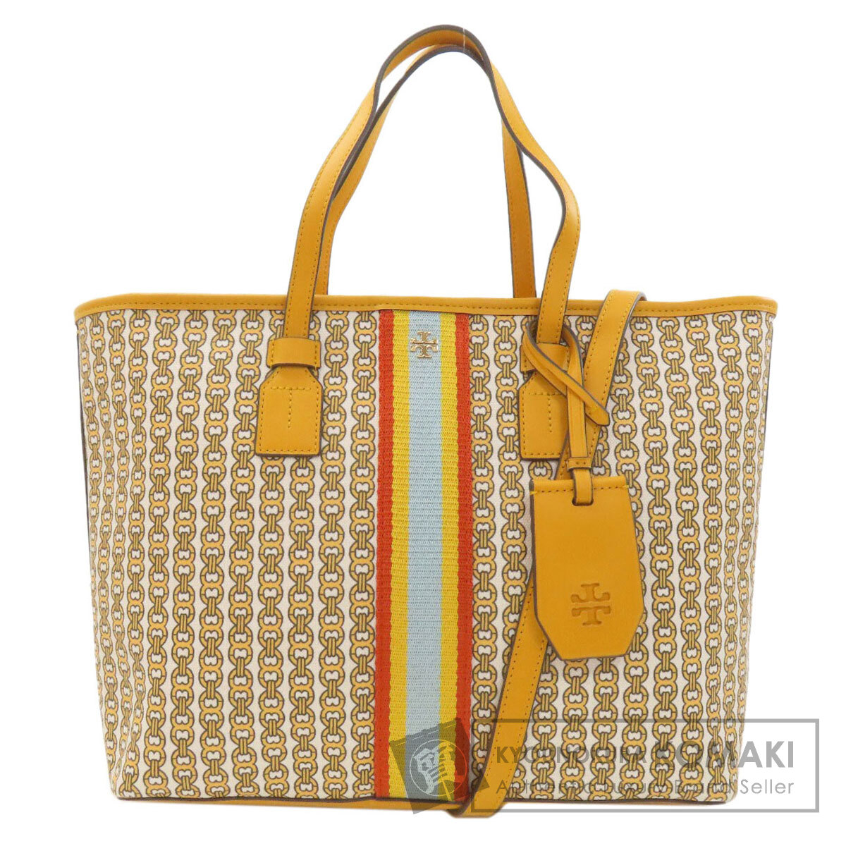 トリーバーチ ジェミニリンク 2WAY トートバッグ PVC レディース 【中古】【Tory Burch】｜ブランド京の蔵小牧【最安挑戦！】