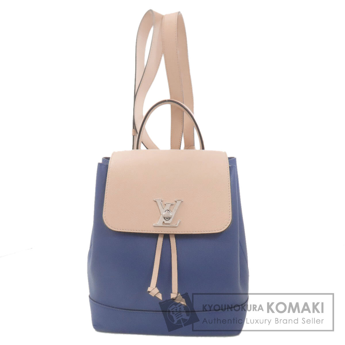 ルイヴィトン M41817 ロックミー・バックパック 背嚢・デイパック 子ウシ レディース 【中古】【LOUIS VUITTON】