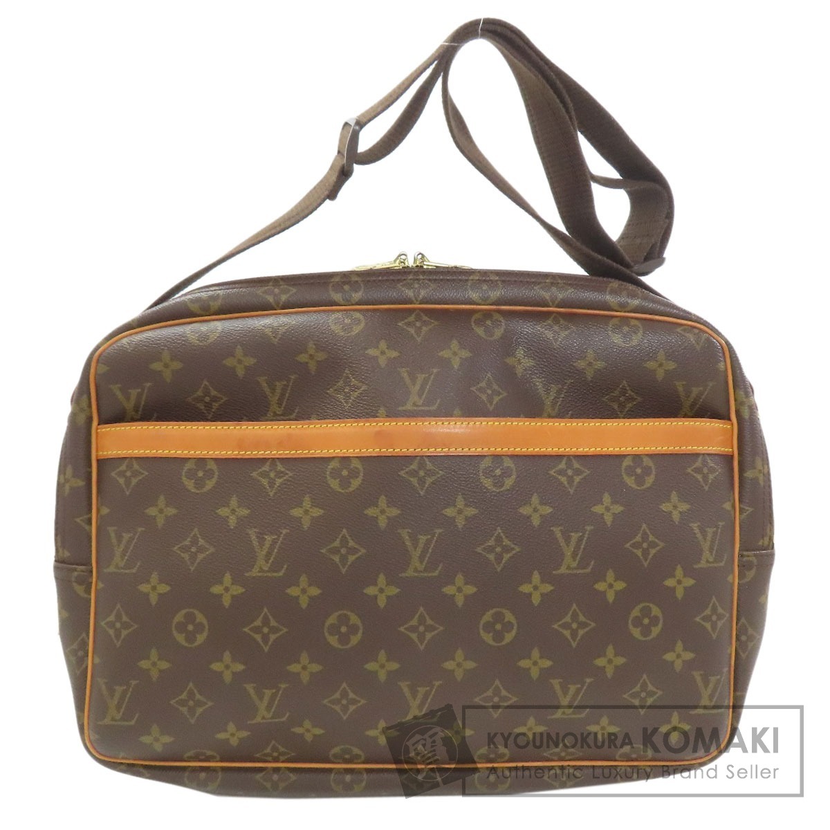 ルイヴィトン M45252 リポーターGM ショルダーバッグ モノグラムキャンバス レディース 【中古】【LOUIS VUITTON】
