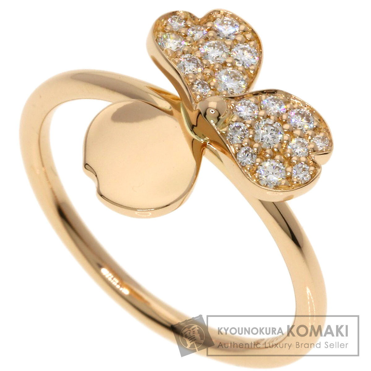 ティファニー ペーパーフラワー ダイヤモンド リング・指輪 K18ピンクゴールド レディース 【中古】【TIFFANY&Co.】｜ブランド京の蔵小牧