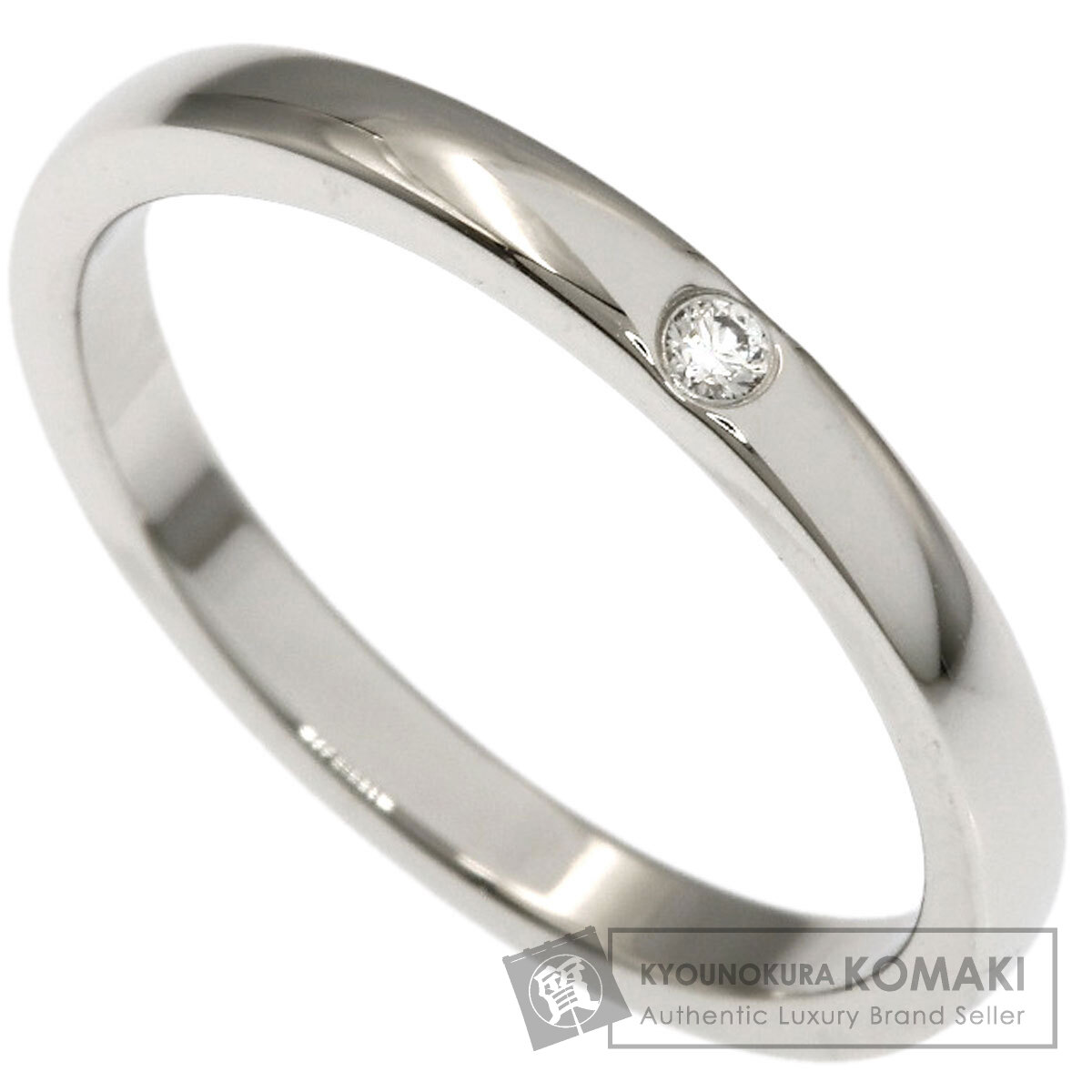 カルティエ クラシック 1P ダイヤモンド #49 リング・指輪 プラチナPT950 レディース 【中古】【CARTIER】