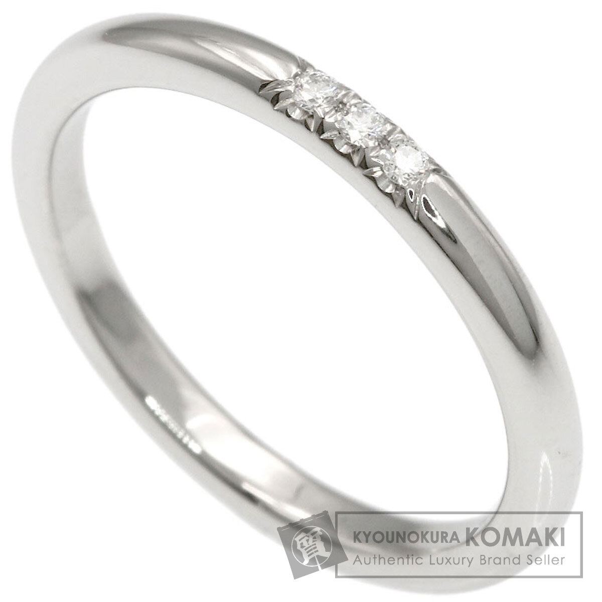 ティファニー フォーエバー 3P ダイヤモンド リング・指輪 プラチナPT950 レディース 【中古】【TIFFANY&Co.】