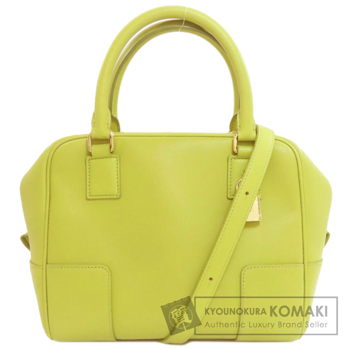 ロエベ アマソナ 2WAY ハンドバッグ カーフ レディース 【中古】【LOEWE】