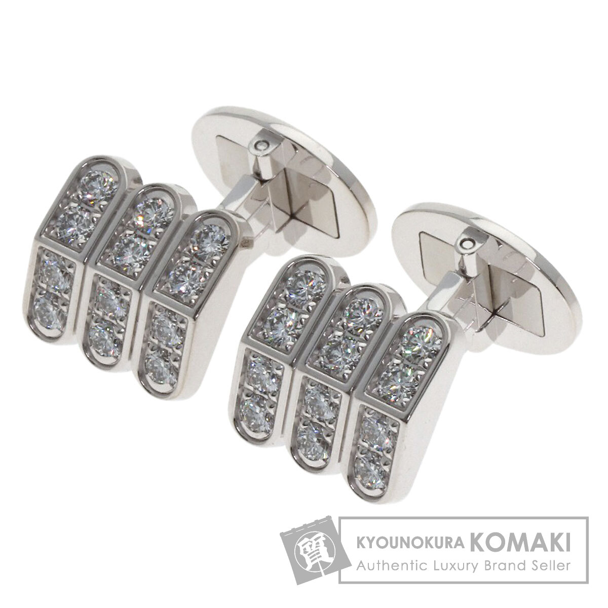 ハリーウィンストン プルミエール 金剛石 折り返し K18白いことゴールド メンズ 【中古】【HARRY WINSTON】