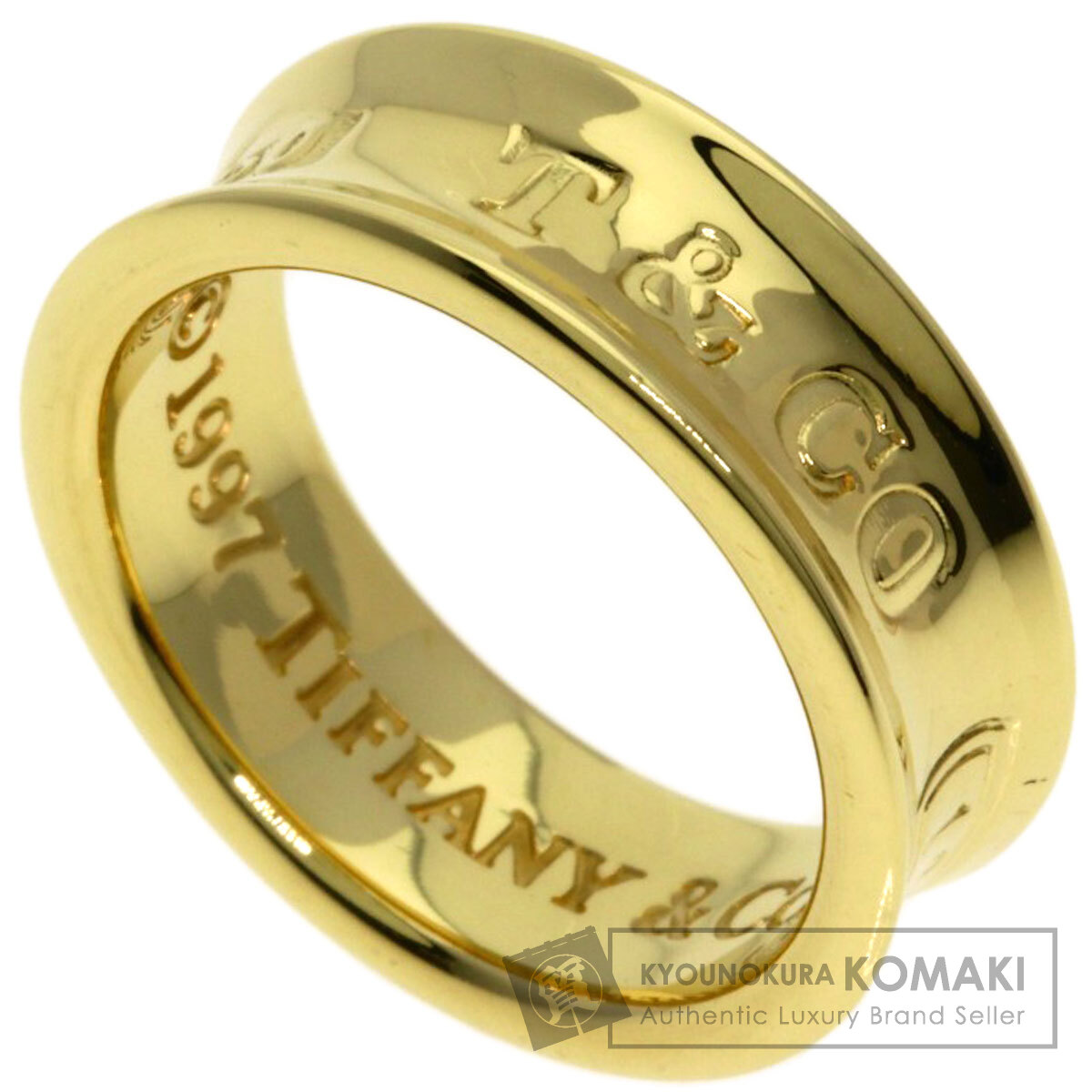 ティファニー 1837 リング・指輪 K18イエローゴールド レディース 【中古】【TIFFANY&Co.】｜ブランド京の蔵小牧【最安挑戦！】