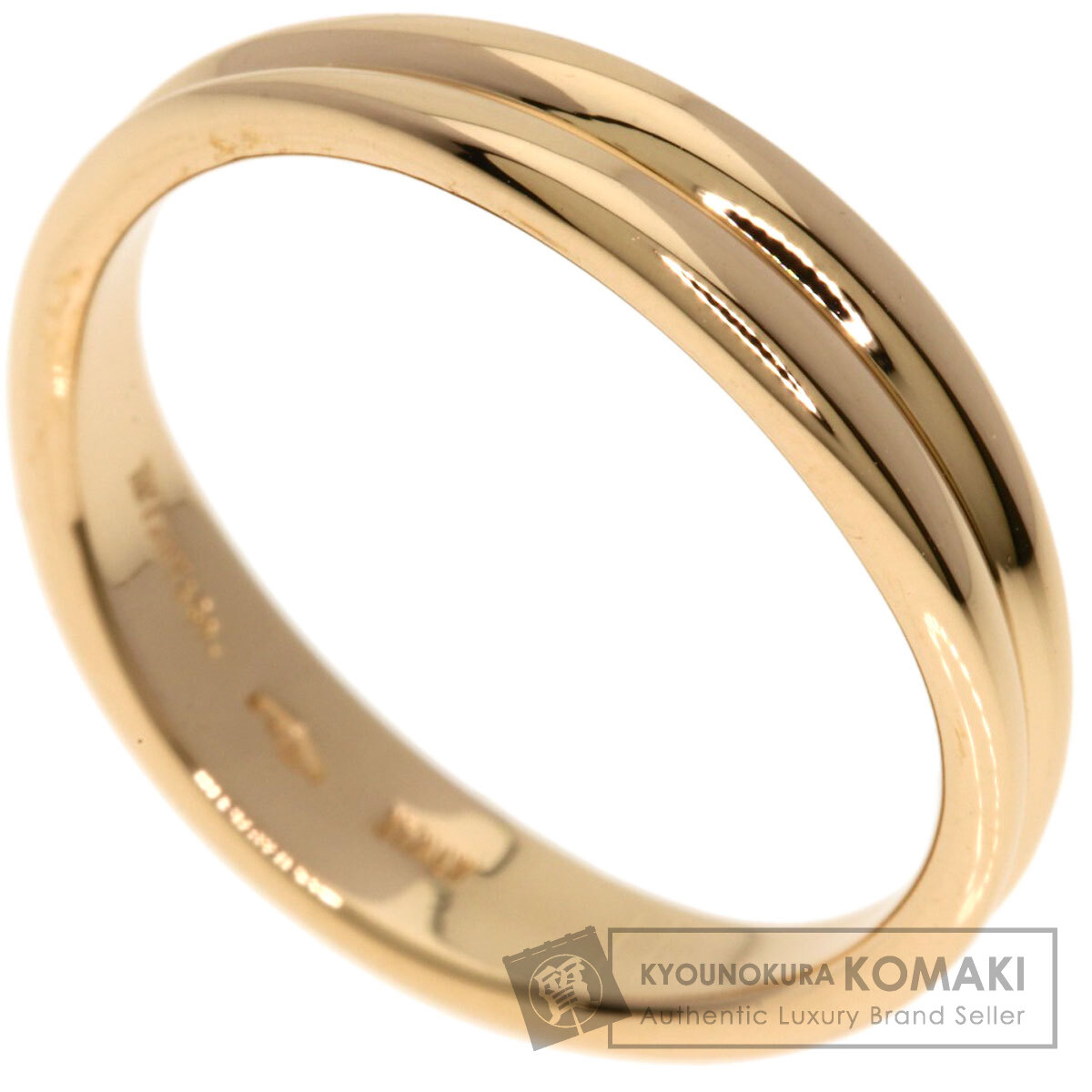 ティファニー ダブルウェーブ リング・指輪 K18ピンクゴールド レディース 【中古】【TIFFANY&Co.】｜ブランド京の蔵小牧【最安挑戦！】