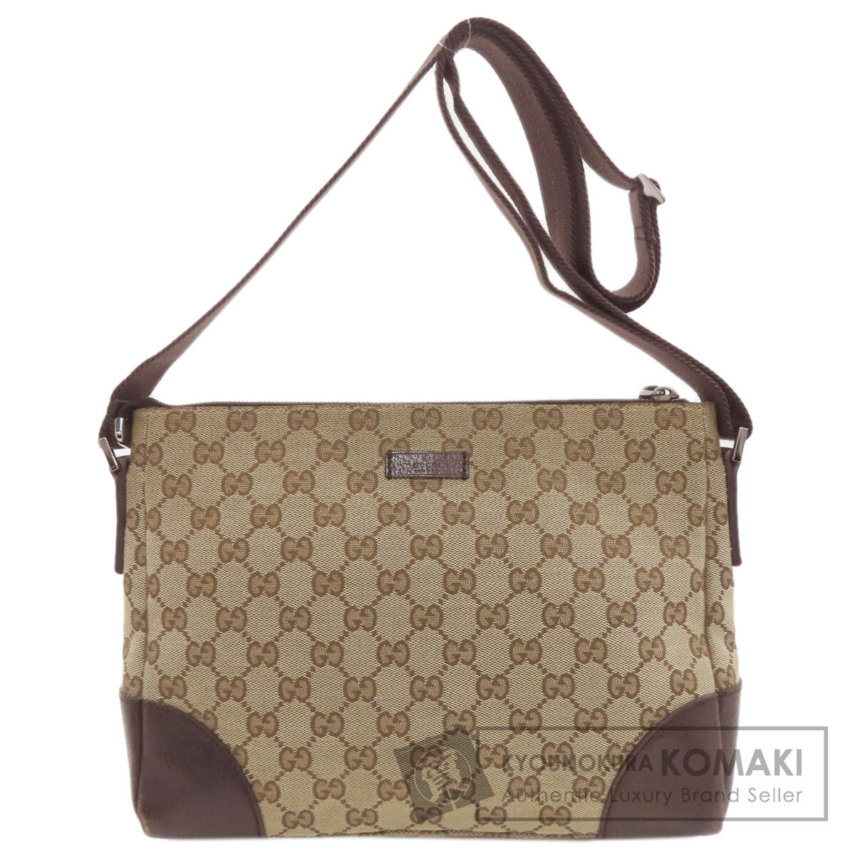 グッチ 114273 GGキャンバス ショルダーバッグ キャンバス レディース 【中古】【GUCCI】