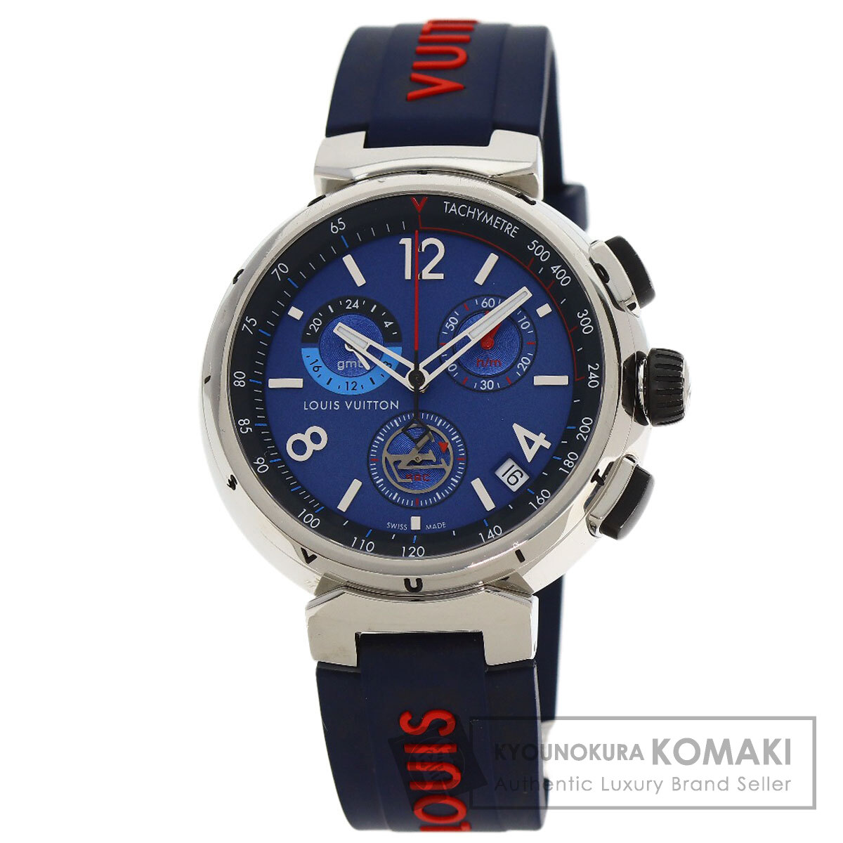 ルイヴィトン QA153 タンブール アウトドア 腕時計 ステンレススチール/ラバー メンズ 【中古】【LOUIS VUITTON】｜ブランド京の蔵小牧【最安挑戦！】
