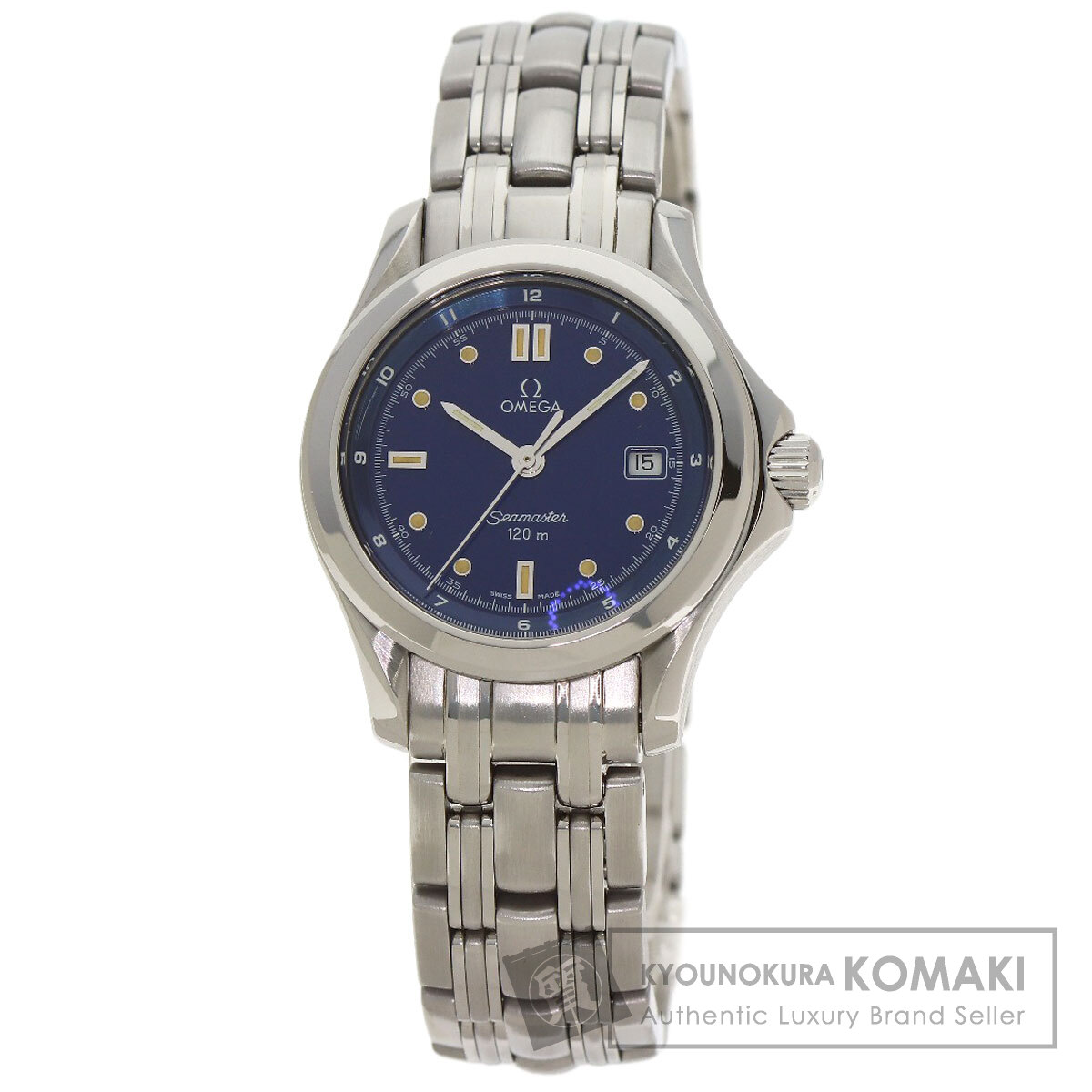 オメガ 2571.80 シーマスター 120m 腕時計 ステンレススチール/SS レディース 【中古】【OMEGA】