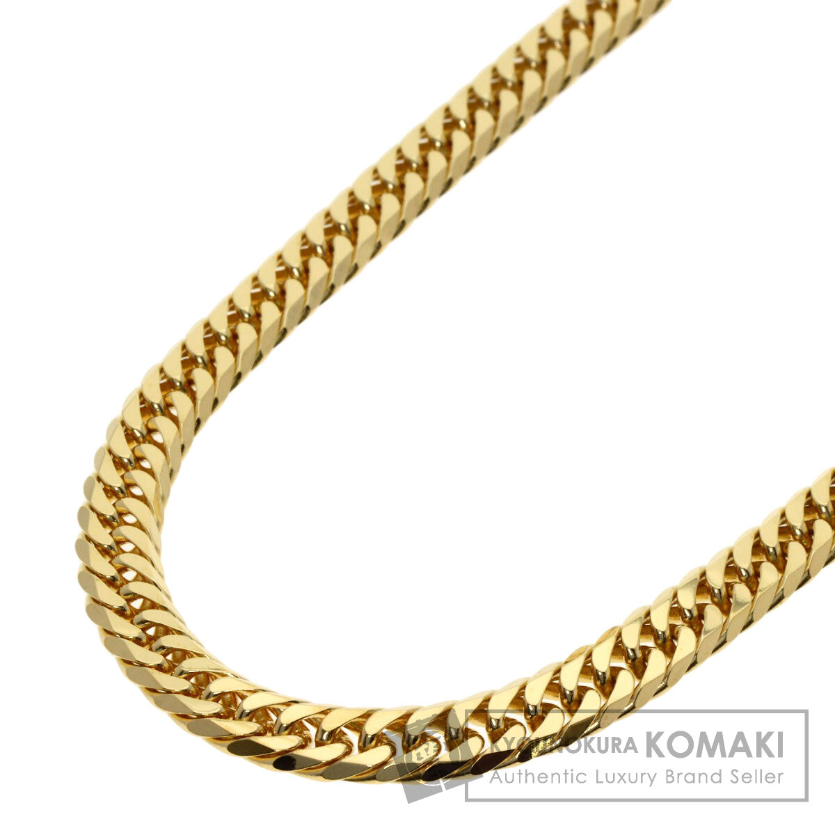 喜平 キヘイ W6面 ネックレス K18イエローゴールド 50.4g メンズ 【中古】