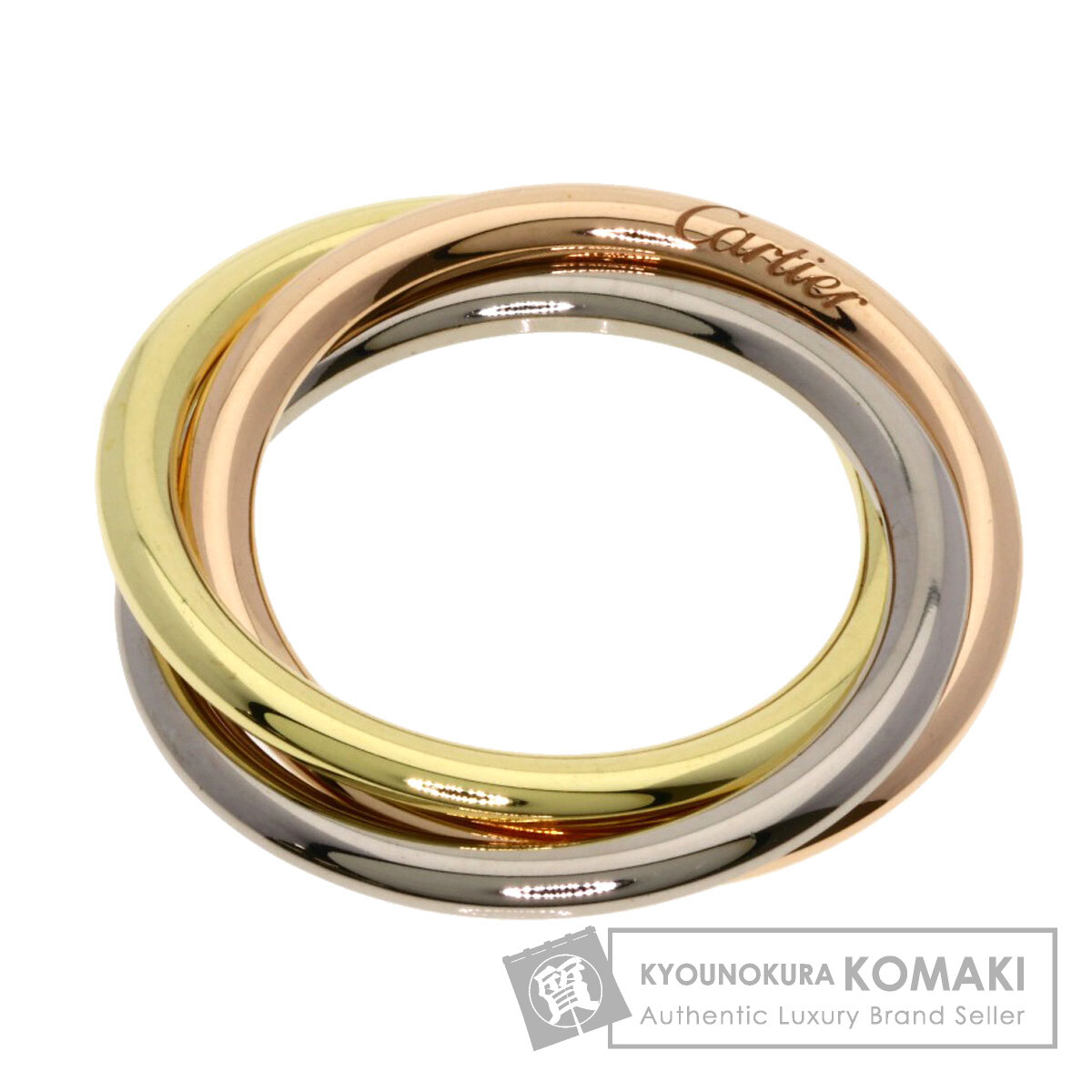 カルティエ トリニティ ペンダントトップ K18イエローゴールド レディース 【中古】【CARTIER】