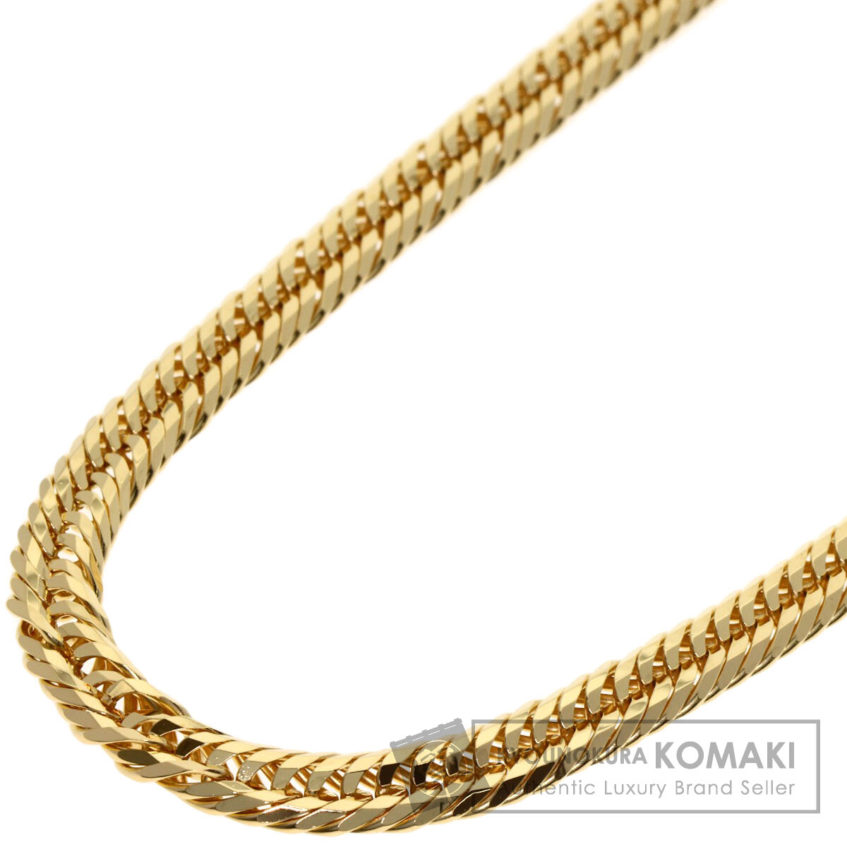 喜平 キヘイ トリプル 12面 首飾り K18黄色ゴールド 30.4g メンズ 【中古】