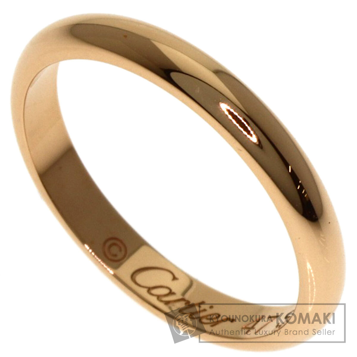 カルティエ ウェディング #47 リング・指輪 K18ピンクゴールド レディース 【中古】【CARTIER】