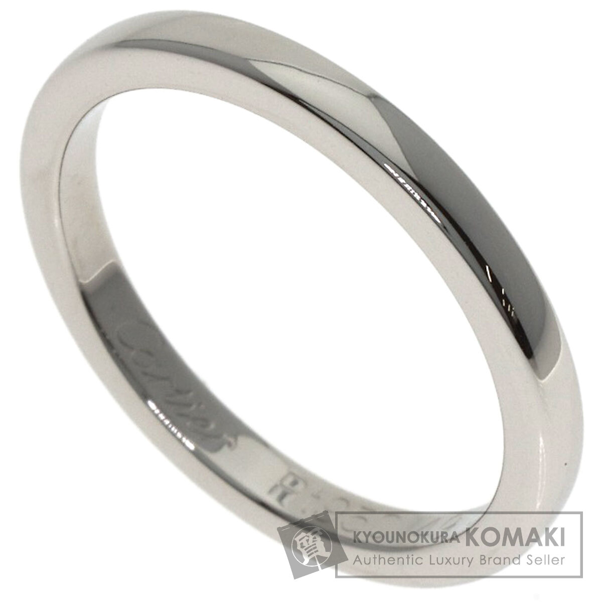 カルティエ ウェディング #49 リング・指輪 プラチナPT950 レディース 【中古】【CARTIER】