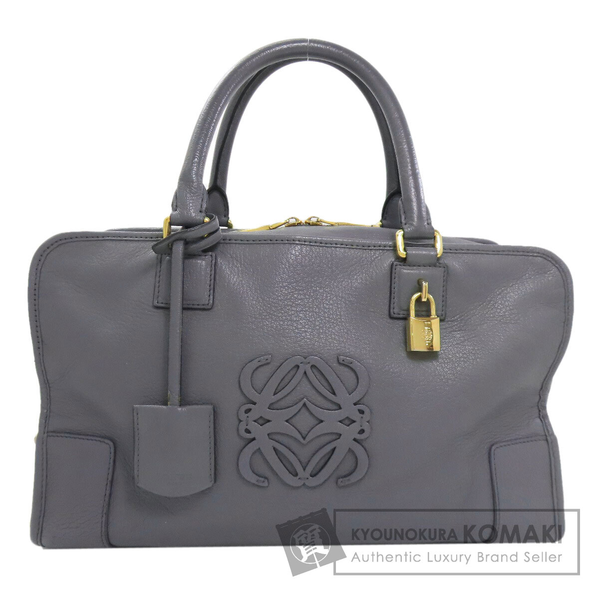 ロエベ アマソナ ハンドバッグ カーフ レディース 【中古】【LOEWE】