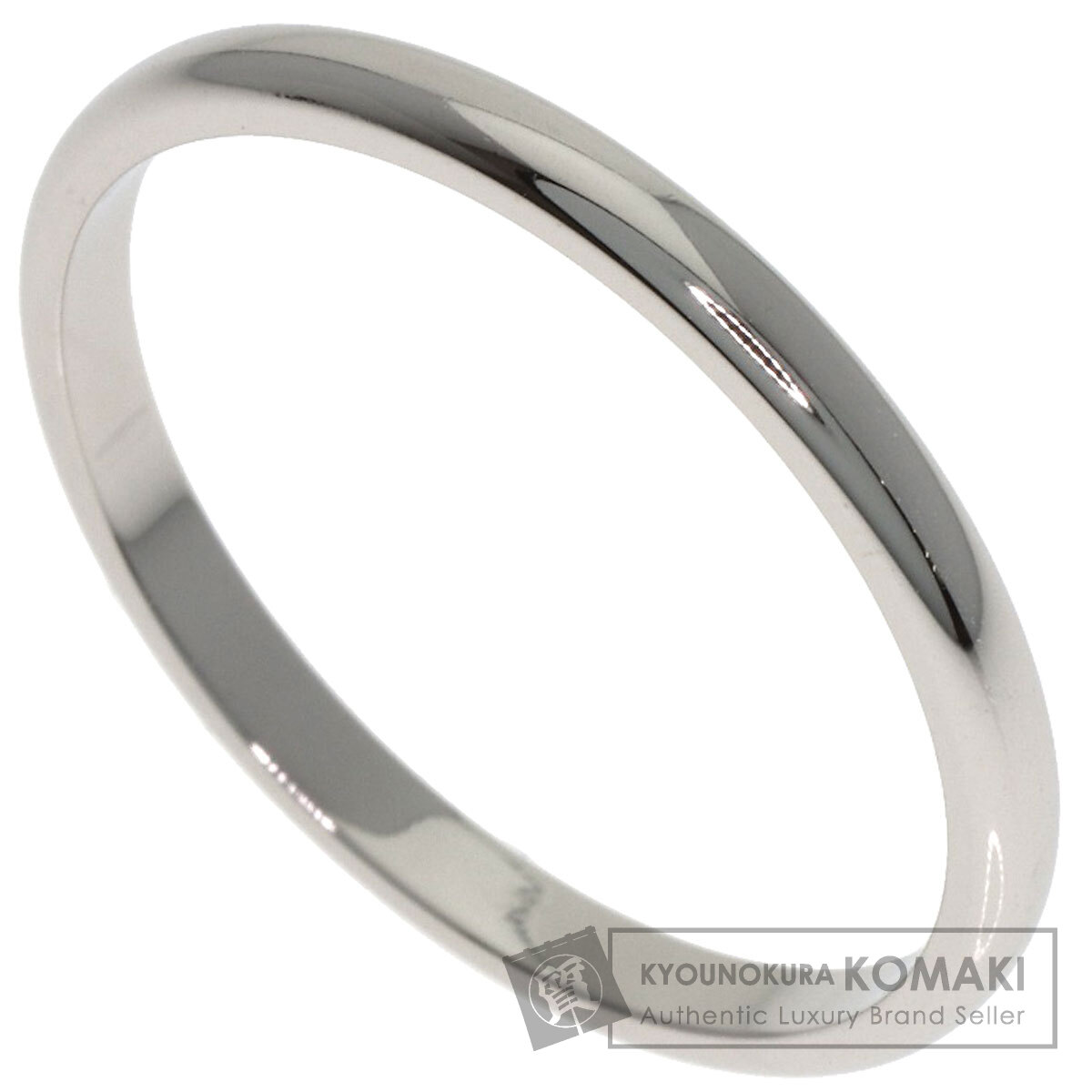 カルティエ ウェディング #58 リング・指輪 プラチナPT950 メンズ 【中古】【CARTIER】