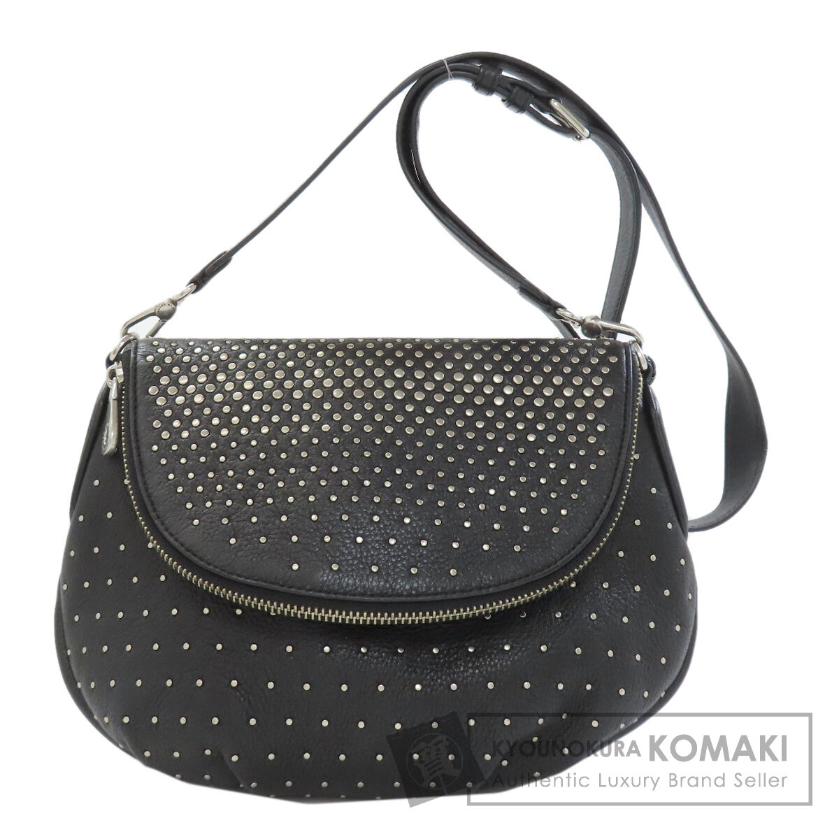 マークバイマークジェイコブス ロゴ ショルダーバッグ レザー レディース 【中古】【MARC BY MARC JACOBS】 9,235円