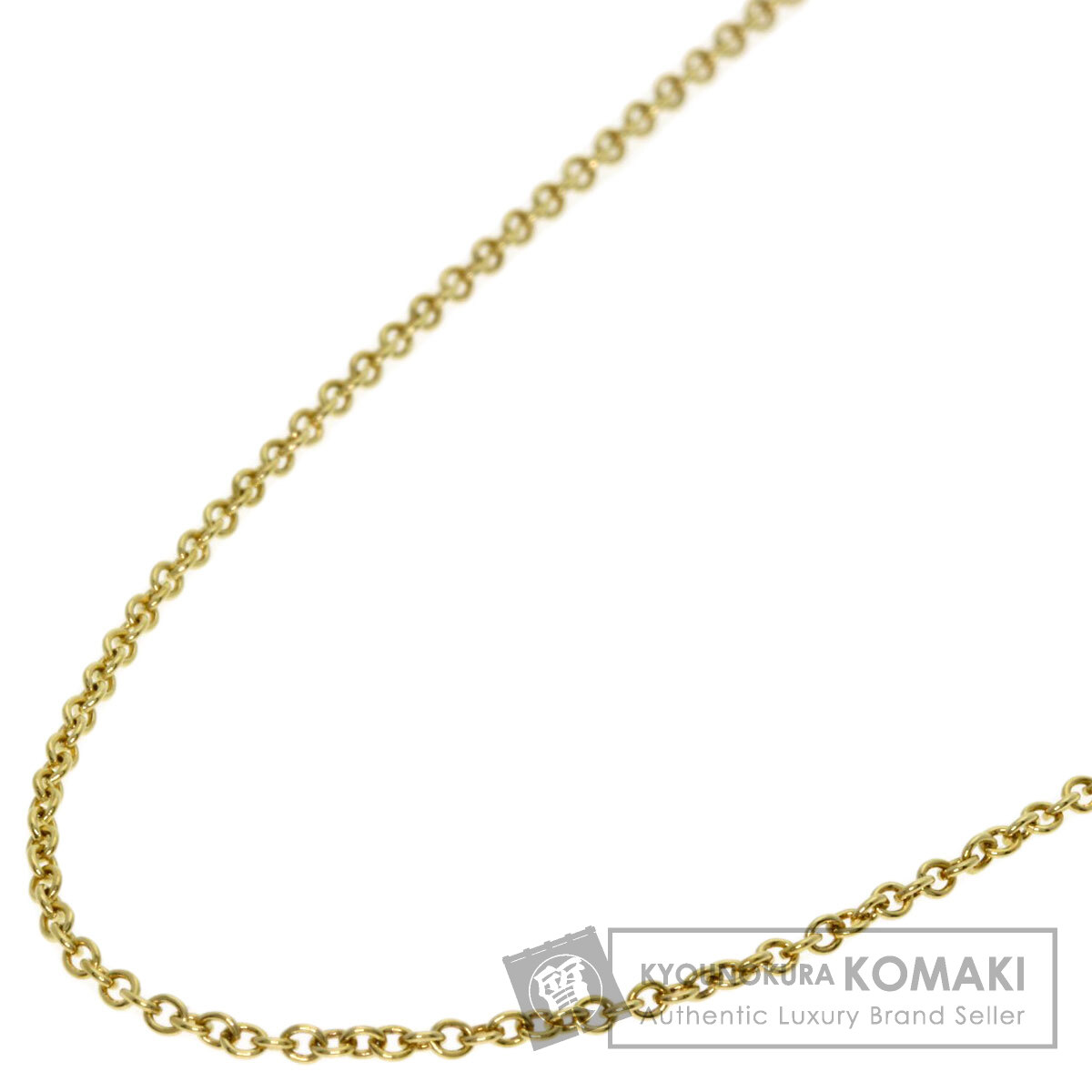 ティファニー チェーン 41cm ネックレス K18イエローゴールド レディース 【中古】【TIFFANY&Co.】