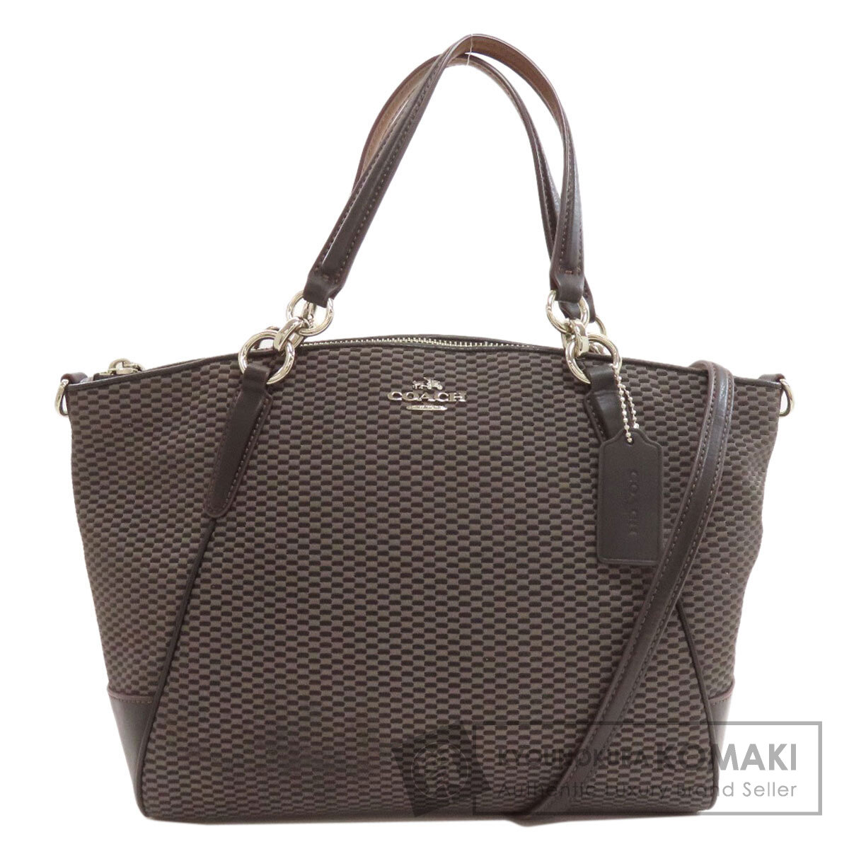 コーチ F57244 2WAY トートバッグ ナイロン素材 レディース 【中古】【COACH】