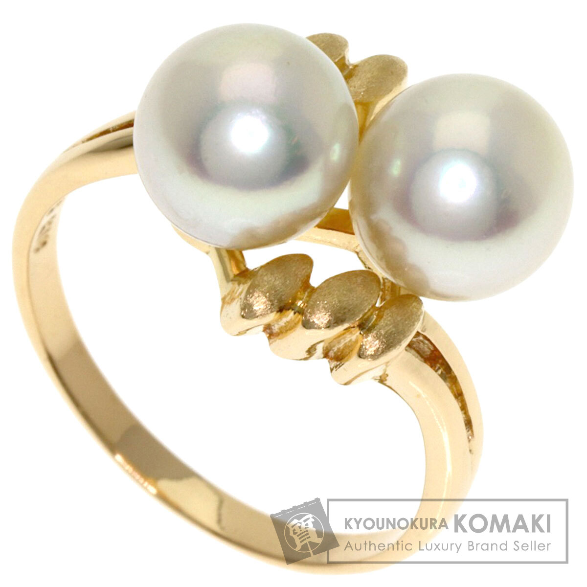 タサキ パール 真珠 リング・指輪 K18ピンクゴールド レディース 【中古】【TASAKI】