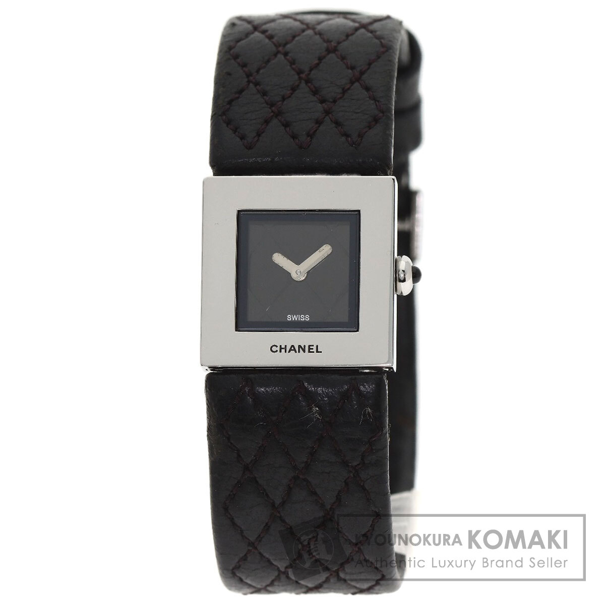 シャネル H0116 マトラッセ 腕時計 ステンレススチール/革 レディース 【中古】【CHANEL】｜ブランド京の蔵小牧【最安挑戦！】