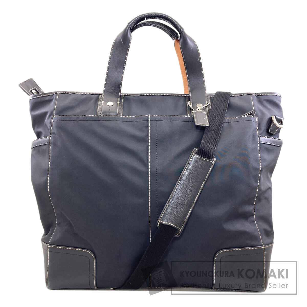 コーチ F70034 2WAY トートバッグ ナイロン素材 レディース 【中古】【COACH】｜ブランド京の蔵小牧【最安挑戦！】