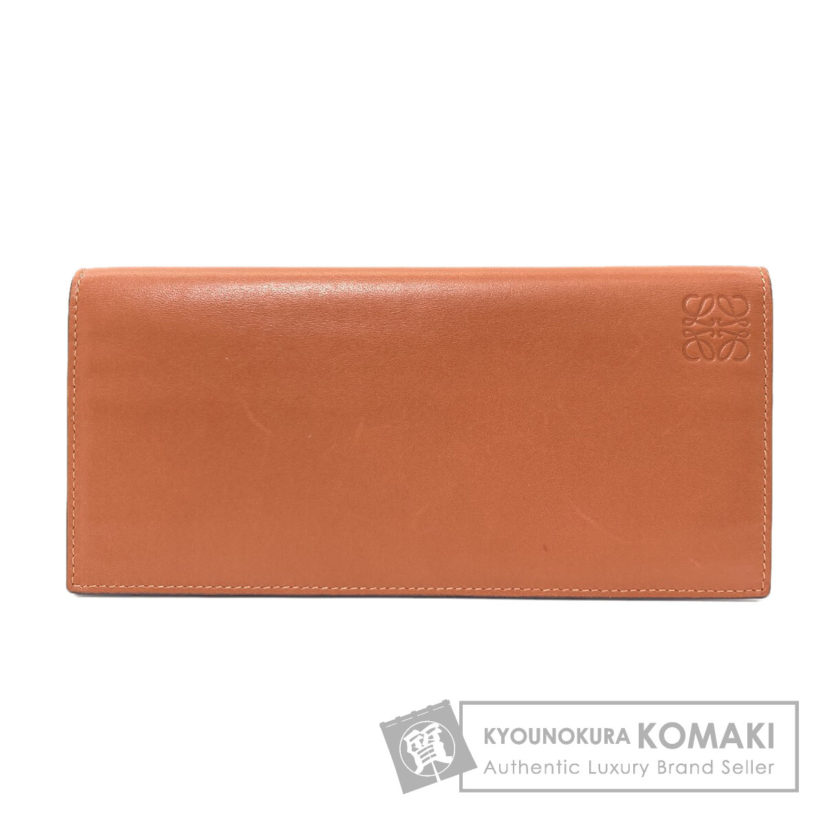 ロエベ アナ瓦 長紙入れ（御釣り入れあり） 子ヒツジ人はだ レディース 【中古】【LOEWE】
