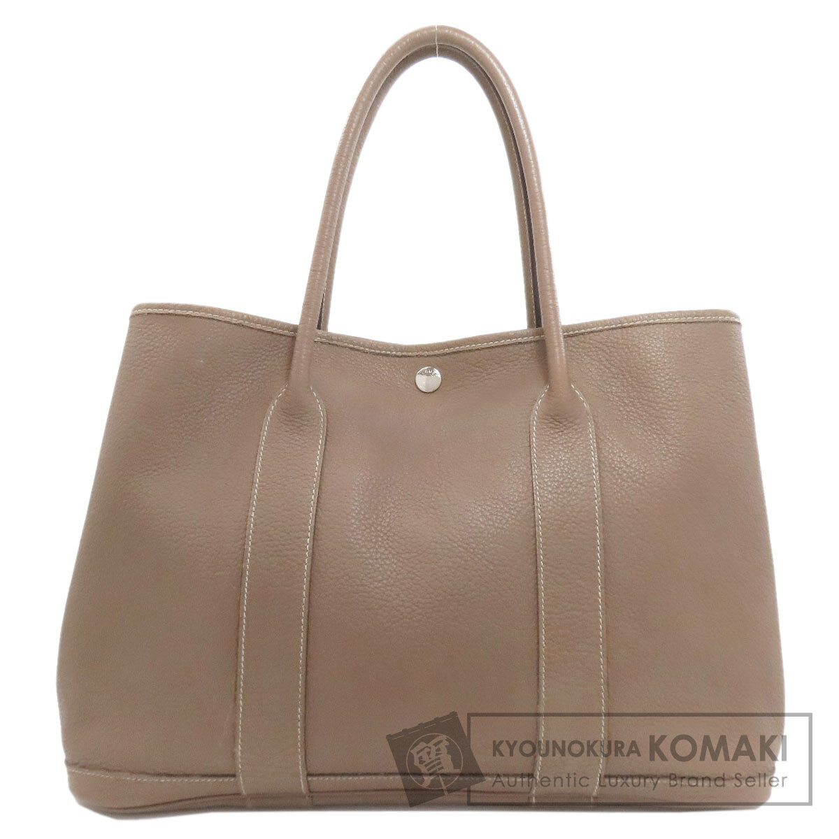 エルメス ガーデンパーティPM エトープ シルバー金具 トートバッグ ネゴンダ レディース 【中古】【HERMES】