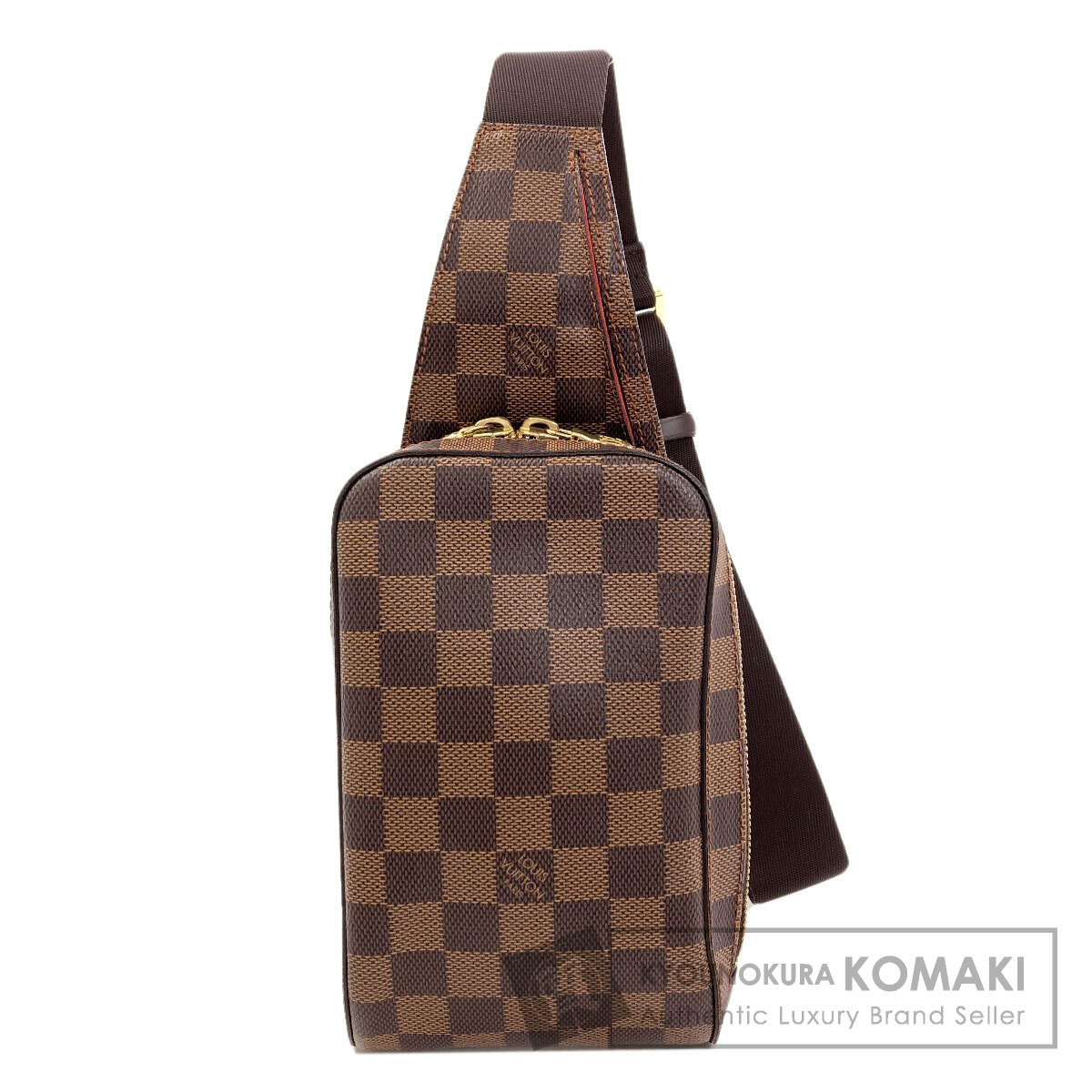ルイヴィトン N51994 ジェロニモス 上半身御徒面子 ダミエキャンバス レディース 【中古】【LOUIS VUITTON】