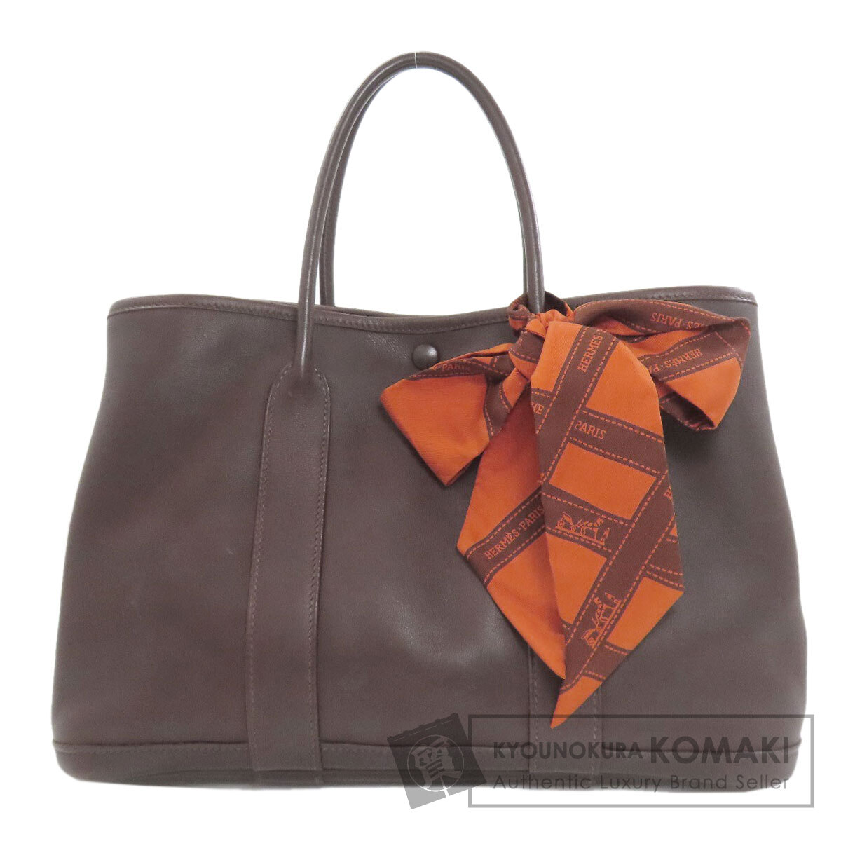エルメス ガーデンツイリーTPM ハバナ ハンドバッグ スイフト レディース 【中古】【HERMES】