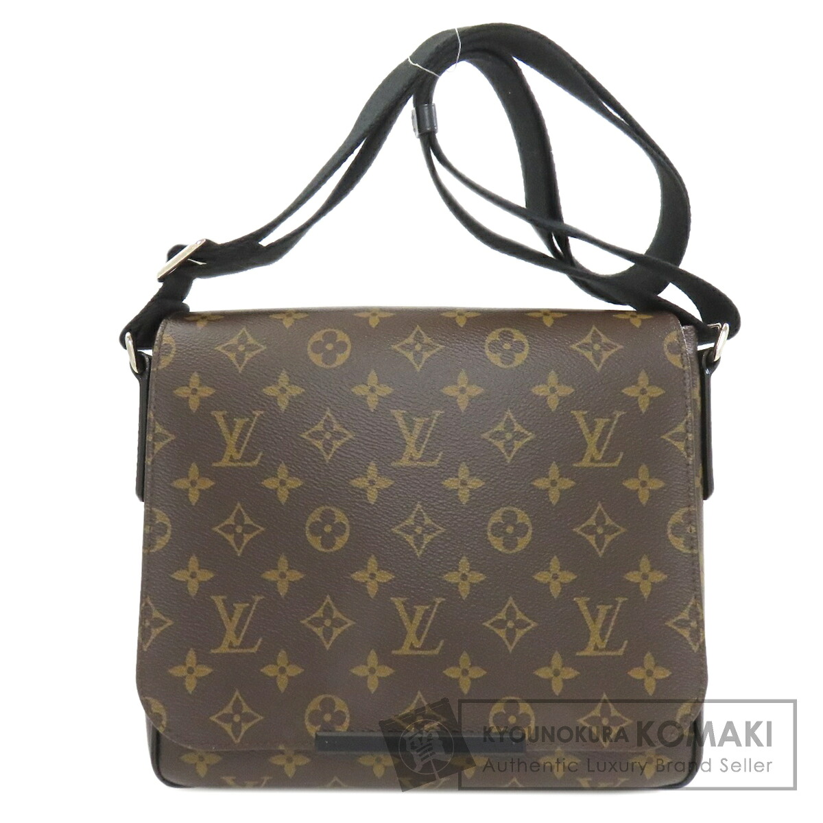 ルイヴィトン M40935 ディストリクトPM ショルダーバッグ モノグラムマカサー レディース 【中古】【LOUIS VUITTON】