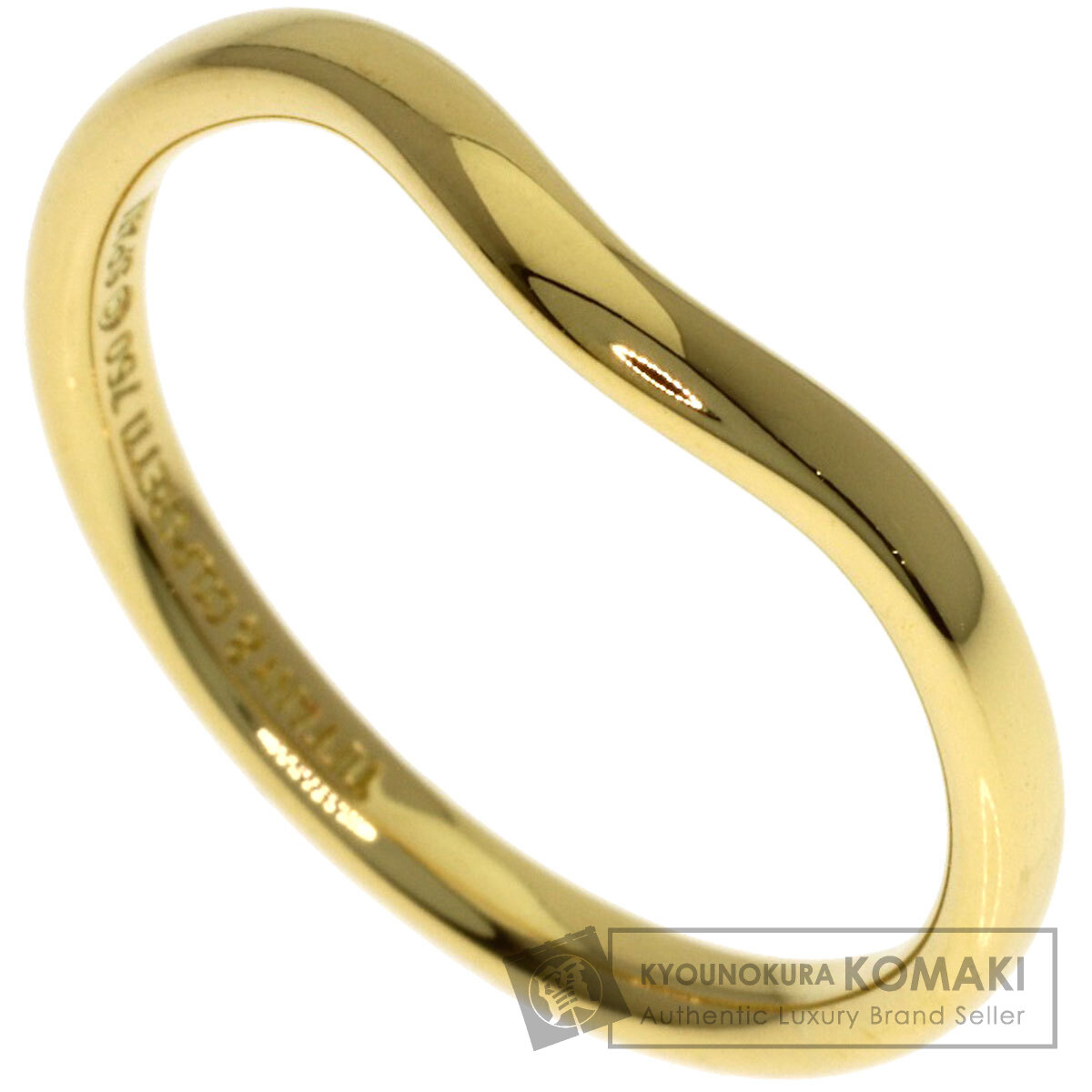 ティファニー カーブドバンド リング・指輪 K18イエローゴールド レディース 【中古】【TIFFANY&Co.】 47,124円