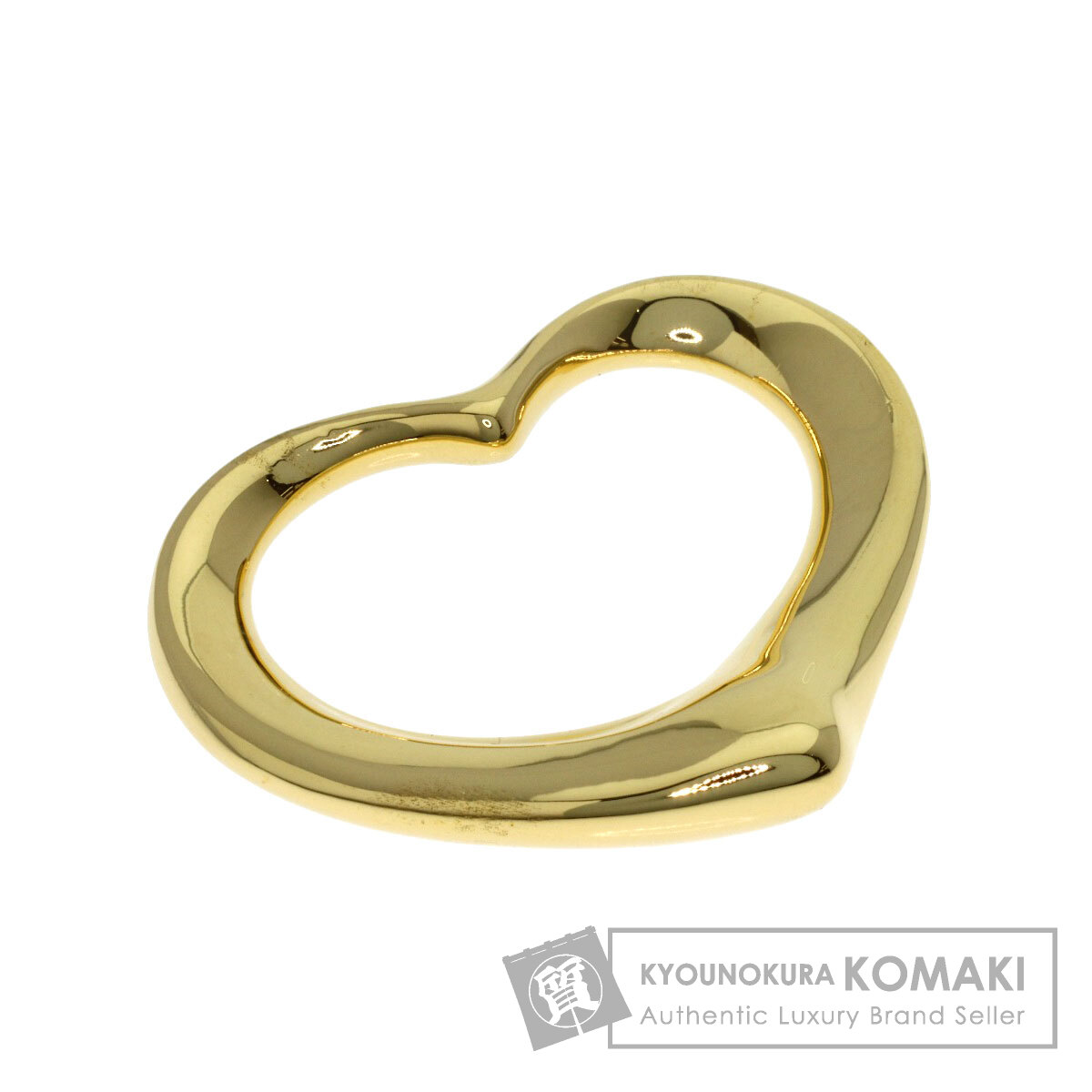 ティファニー オープン ハート ペンダントトップ K18イエローゴールド レディース 【中古】【TIFFANY&Co.】｜ブランド京の蔵小牧【最安挑戦！】