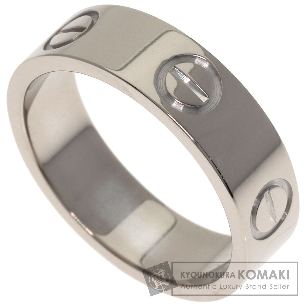 カルティエ ラブリング #51 リング・指輪 K18ホワイトゴールド レディース 【中古】【CARTIER】|ブランド京の蔵小牧【最安挑戦!】