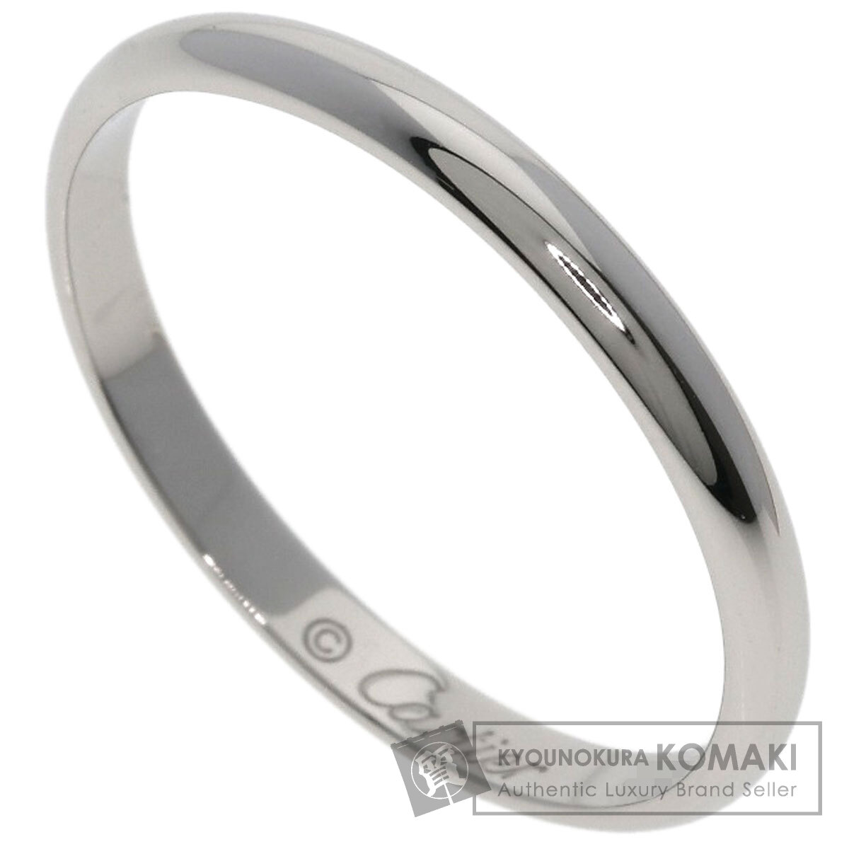 カルティエ ウェディング #62 リング・指輪 プラチナPT950 レディース 【中古】【CARTIER】