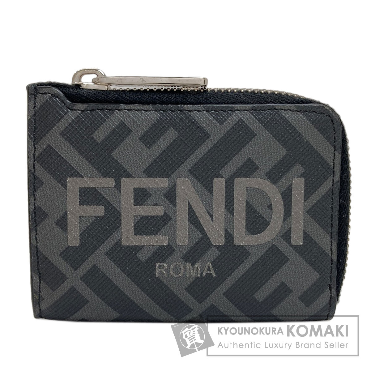 フェンディ ズッカ柄 コインケース PVC レディース 【中古】【FENDI】