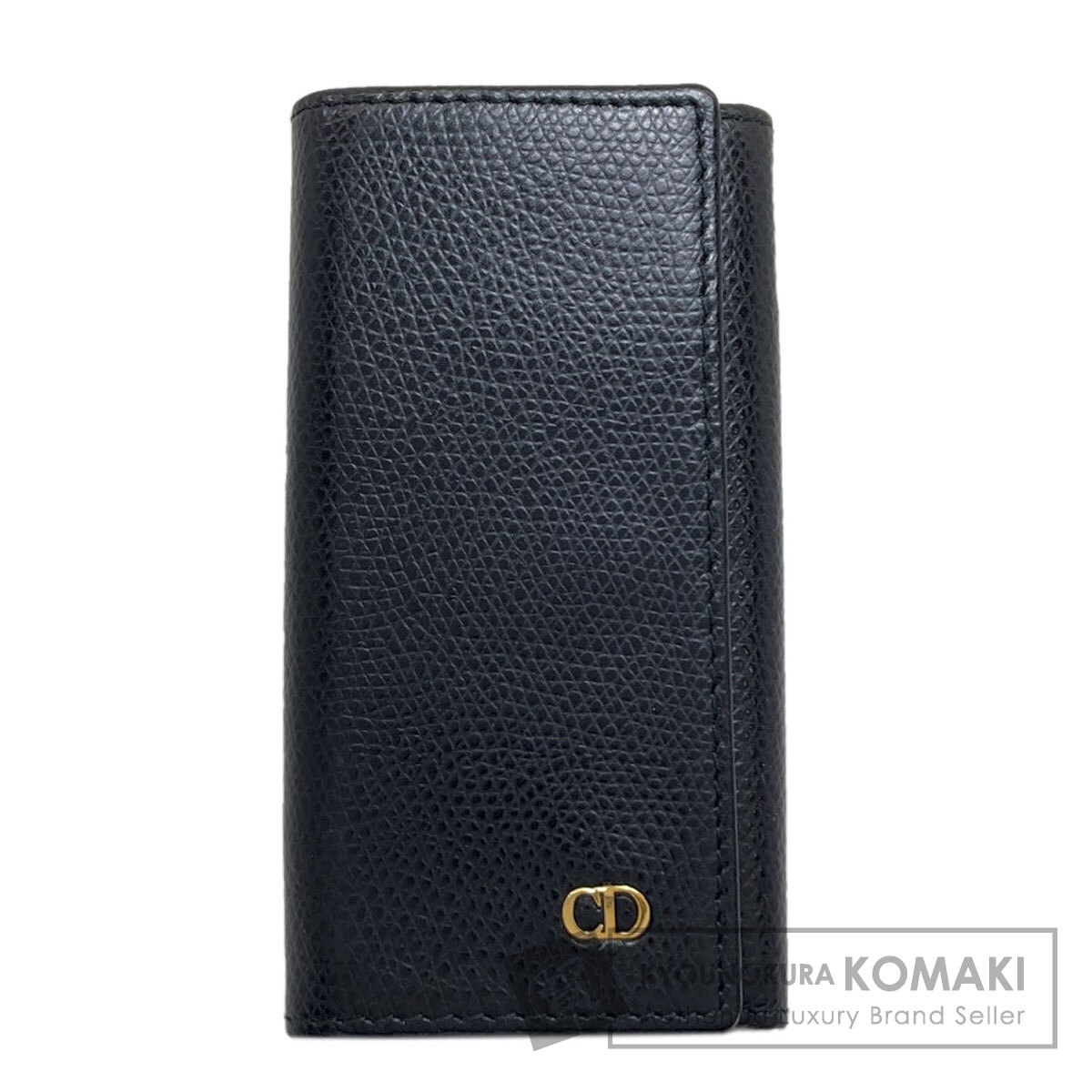 クリスチャンディオール CDロゴ キーケース レザー レディース 【中古】【CHRISTIAN DIOR】