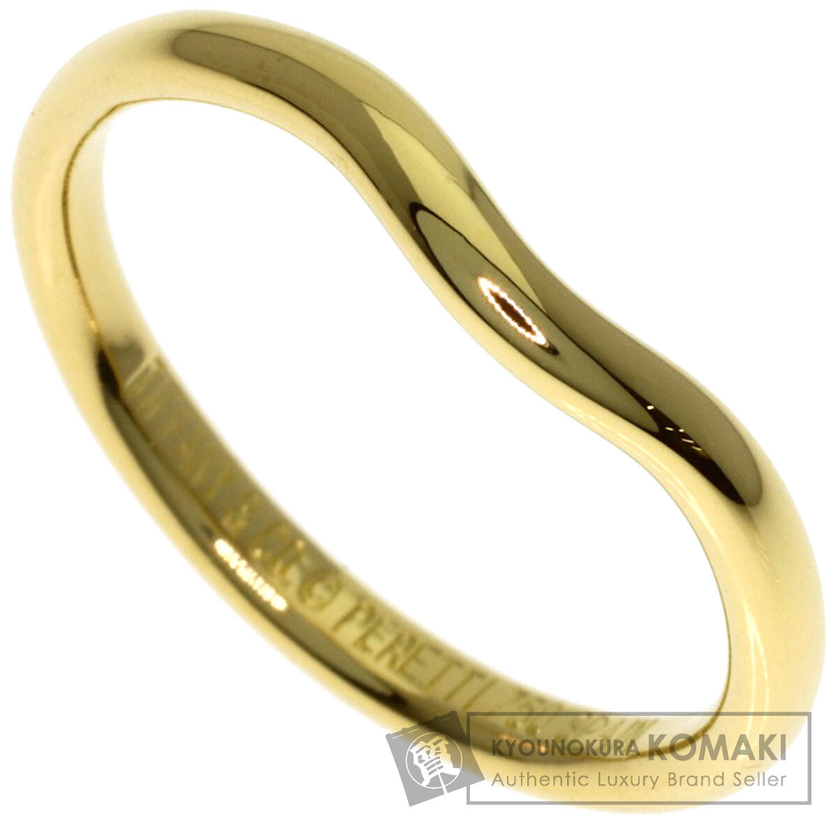 ティファニー カーブドバンド リング・指輪 K18イエローゴールド レディース 【中古】【TIFFANY&Co.】 47,124円