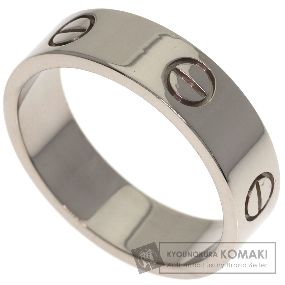 【サマーセール Specialcoupon対象商品 7/24～7/29 】カルティエ ラブリング #61 リング・指輪 K18ホワイトゴールド レディース 【中古】【CARTIER】｜ブランド京の蔵小牧【最安挑戦！】