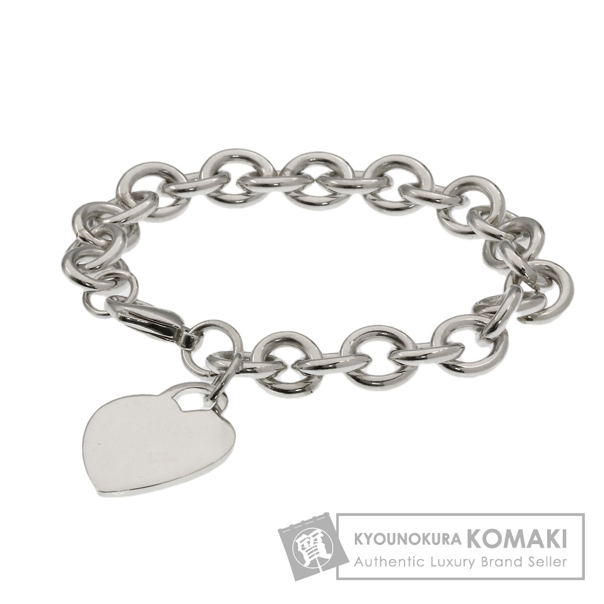 ティファニー リターントゥ ティファニー ハートタグ ブレスレット シルバー レディース 【中古】【TIFFANY&Co.】