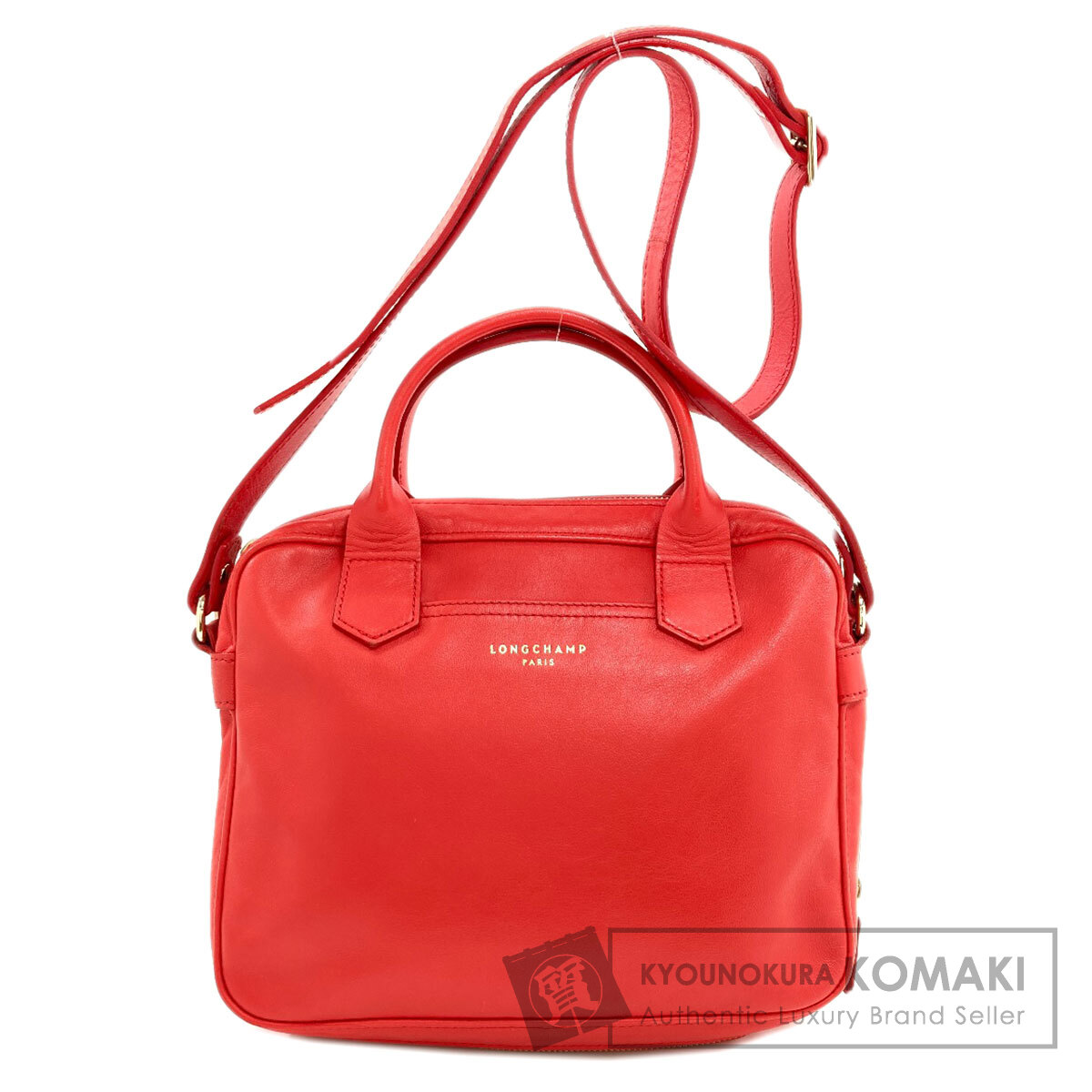 ロンシャン 2WAY ショルダーバッグ なめし革 レディース 【中古】【Longchamp】