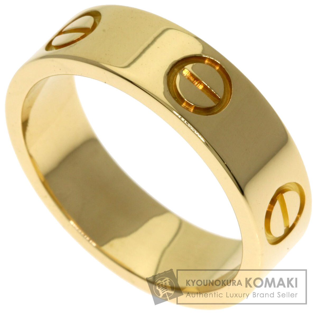 カルティエ ラブリング #52 リング・指輪 K18イエローゴールド レディース 【中古】【CARTIER】