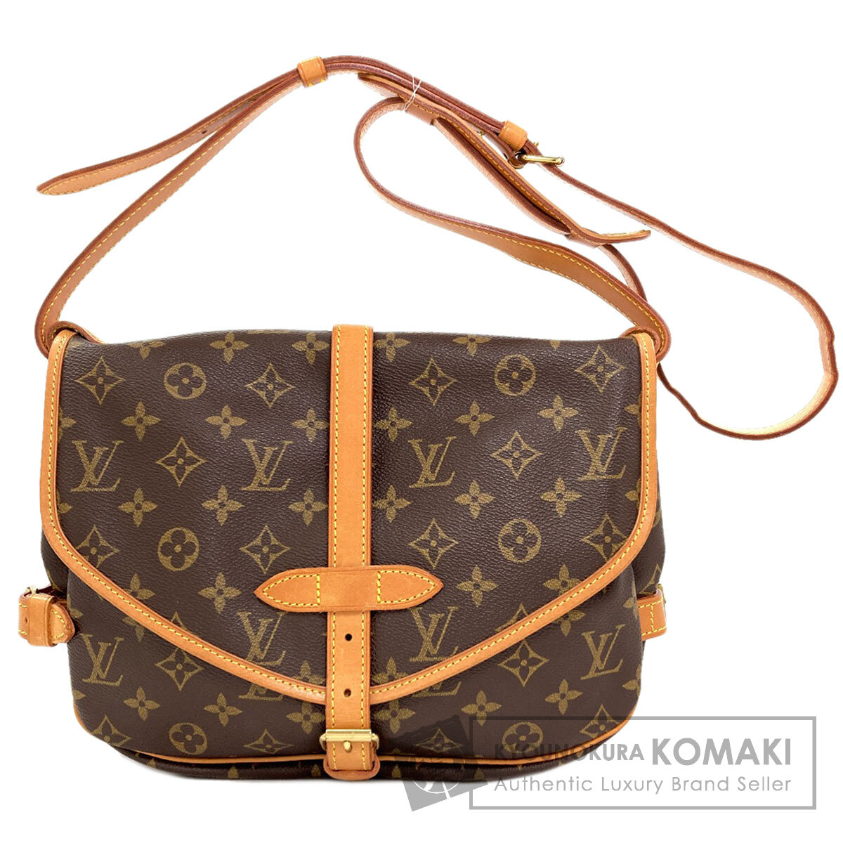 【サマーセール Specialcoupon対象商品 7/24~7/29 】ルイヴィトン M40710 ソミュールMM ショルダーバッグ モノグラムキャンバス レディース 【中古】【LOUIS VUITTON】|ブランド京の蔵小牧【最安挑戦!】